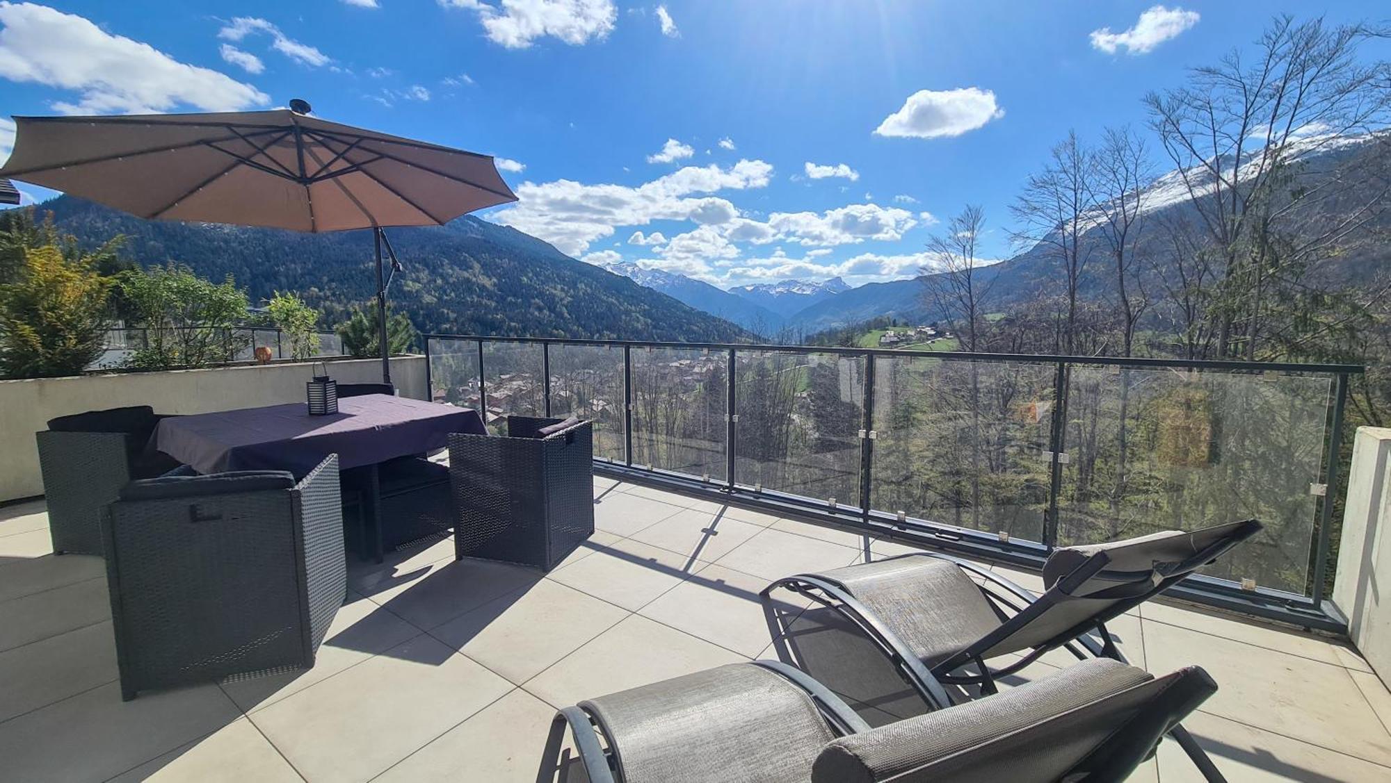 Le Berceau Des Aiguilles - Vue Montagne, Terrasse - Aravistour Apartamento Saint-Jean-de-Sixt Exterior foto
